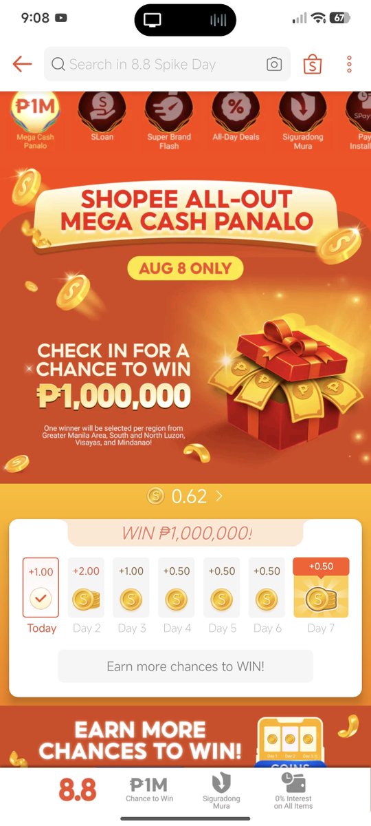 MissWa000's tweet photo. @ShopeePH #ShopeeMegaCashPanalo https://t.co/wo7XYVecUN