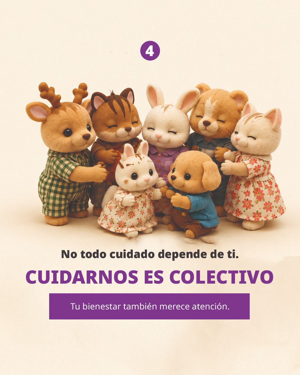 iasama_cdmx's tweet photo. 💜 Nadie sale adelante completamente a solas.
Desde el #IASAMA nos unimos a la campaña de @conasamamx para recordar que cuidarnos es una tarea colectiva: necesitamos redes de apoyo, comunidades presentes y espacios que procuren nuestro bienestar. 🫂✨
@GobCDMX | @SSaludCdMx. https://t.co/APxjXBZL8n