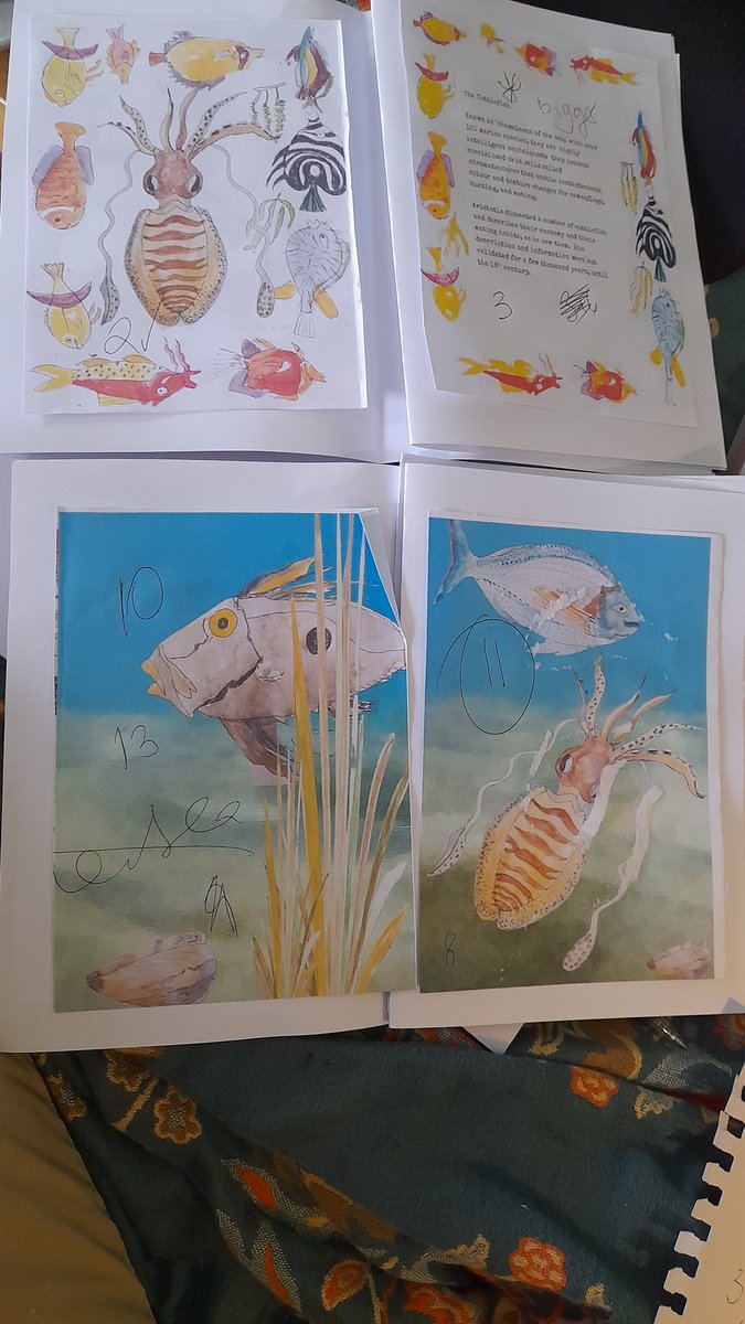 zyarts's tweet photo. Working out the page sequence for my Aristotle inspired bookwork.....very tricky. #bookwork #Aristotle https://t.co/roFdQpmNuS