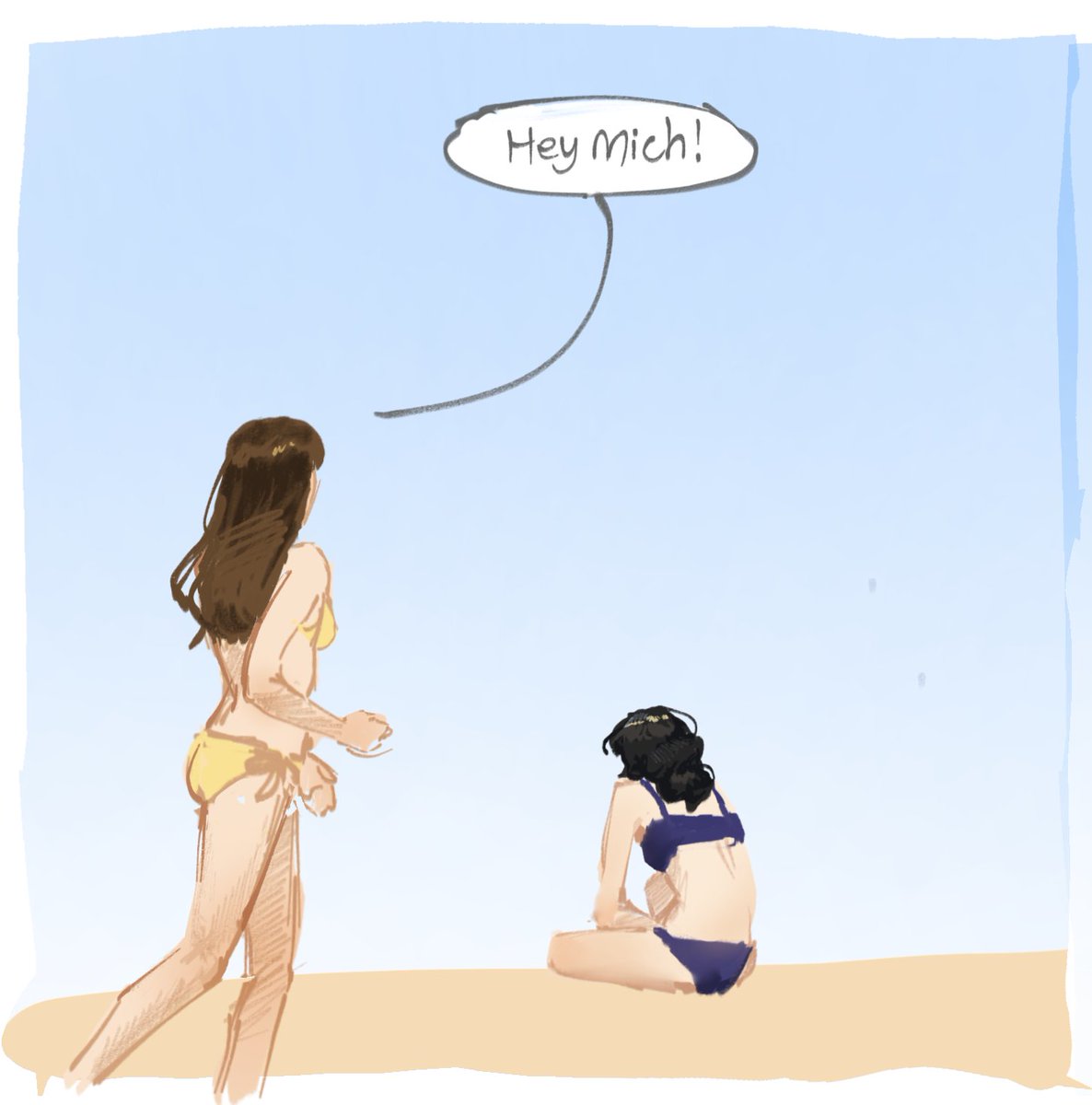 z0mbieman4's tweet photo. Beach episode #lesbyler #byler https://t.co/mfQOSXr3sQ