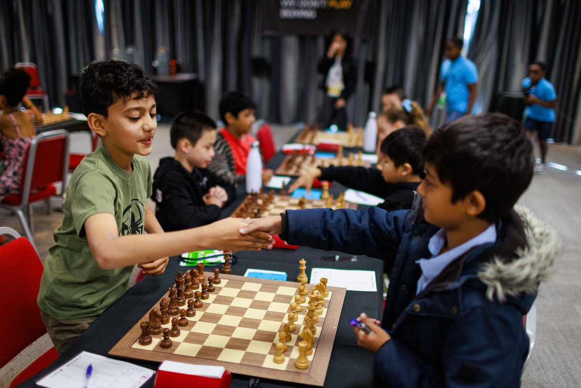 ecfchess's tweet photo. ♟️ The final round of the Junior British Championships is underway!
Before today's Championship round, we'll crown our 2026 British Junior Champions.
The dedication has been incredible - many juniors have played three tournaments in a day, all with a smile on their face. https://t.co/nB0azKwqW4
