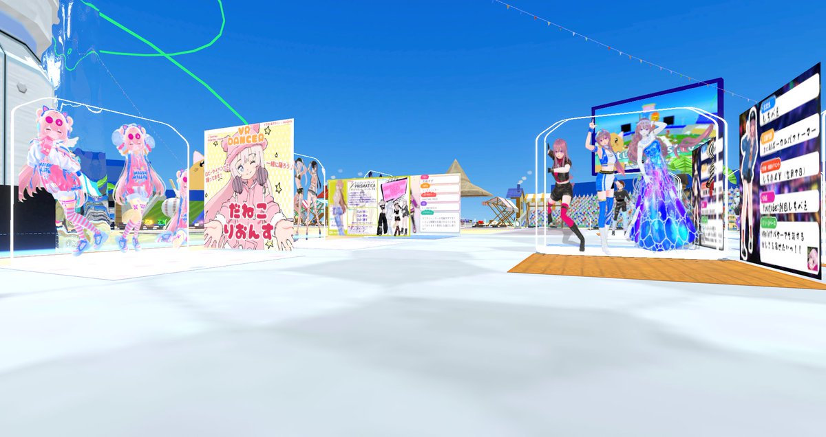 ateliertubu's tweet photo. 8/9の13時はV-Fesがオープン　新たなお店も加わって更にパワーアップです。
https://t.co/BkL4snO0Ns　　　#cluster #vfes https://t.co/FPKwTNuorZ