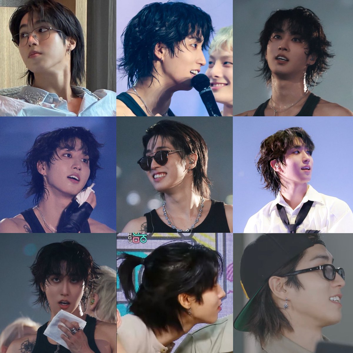 hanniesflower_'s tweet photo. han jisung look at how extra hot and extra cute longer hair makes you look https://t.co/AdJNbsEkGf