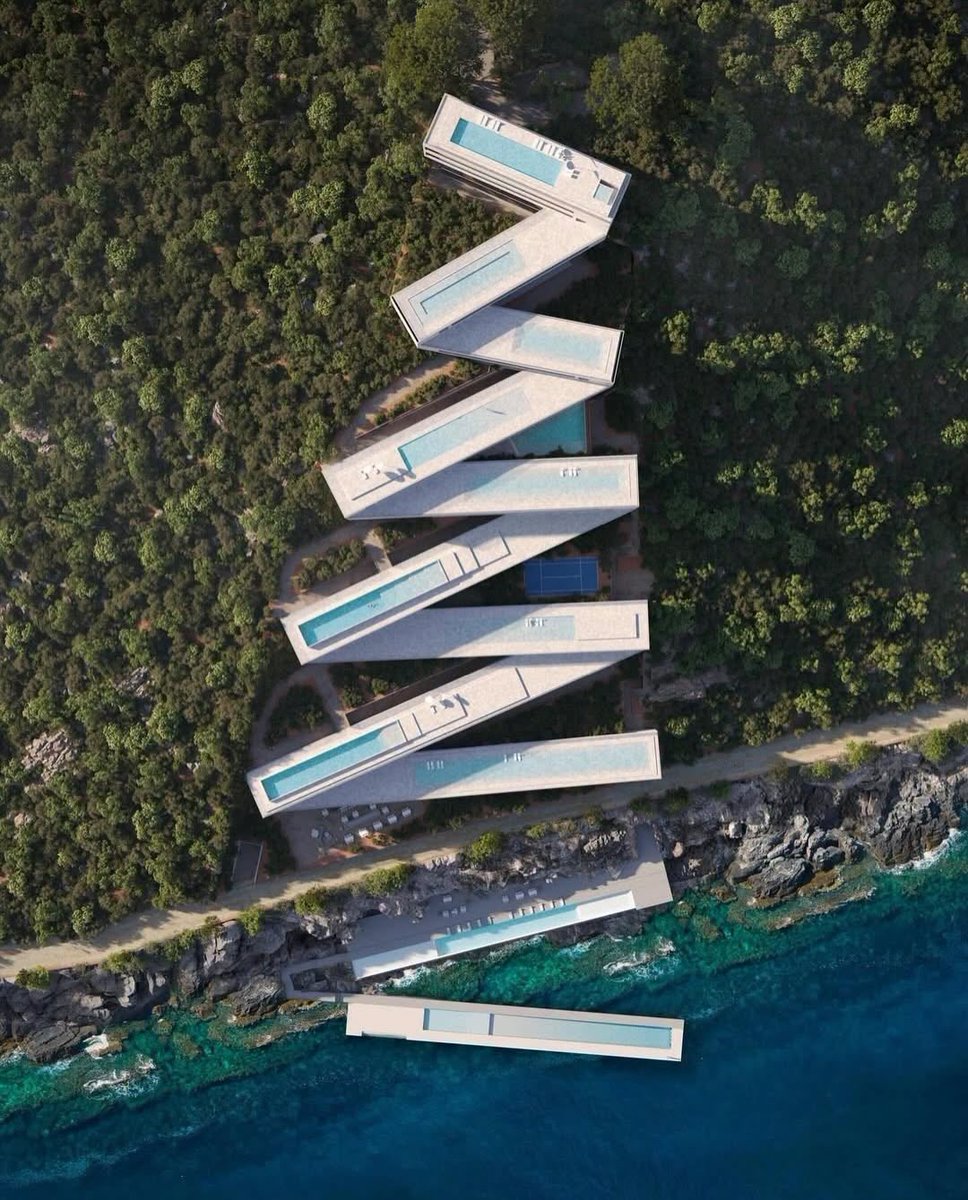 gomezdetejada's tweet photo. Edificio residencial en zigzag, Albania. 

Proyecto: JA Joubert Architecture × UNS architects
Imágenes: VERO https://t.co/50gxHoKAJ7