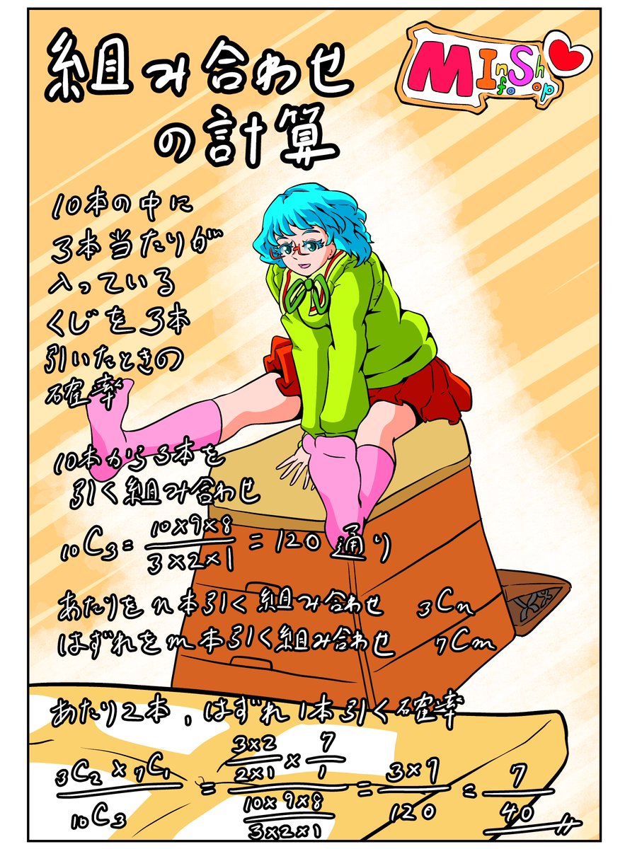 aruto_draw's tweet photo. これは高校くらいでやったっけ?
忘れていたので復習です
#IT #イラスト #知識 #MInfoShop #毎日更新 https://t.co/tyYekEBLmK