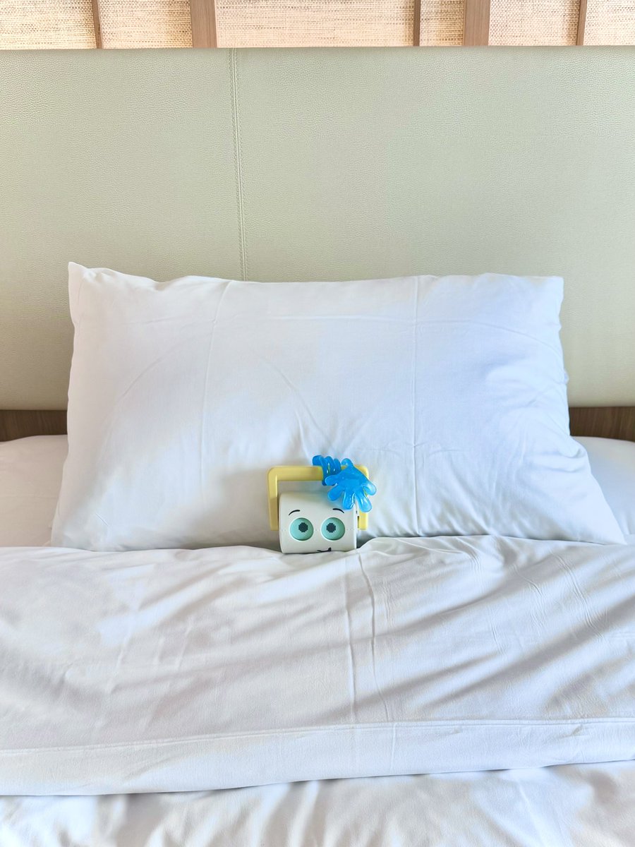 NanananaOrder's tweet photo. ホテルの清掃の人に寝かしつけられててかわいすぎて倒れる https://t.co/XWGUlNgttA