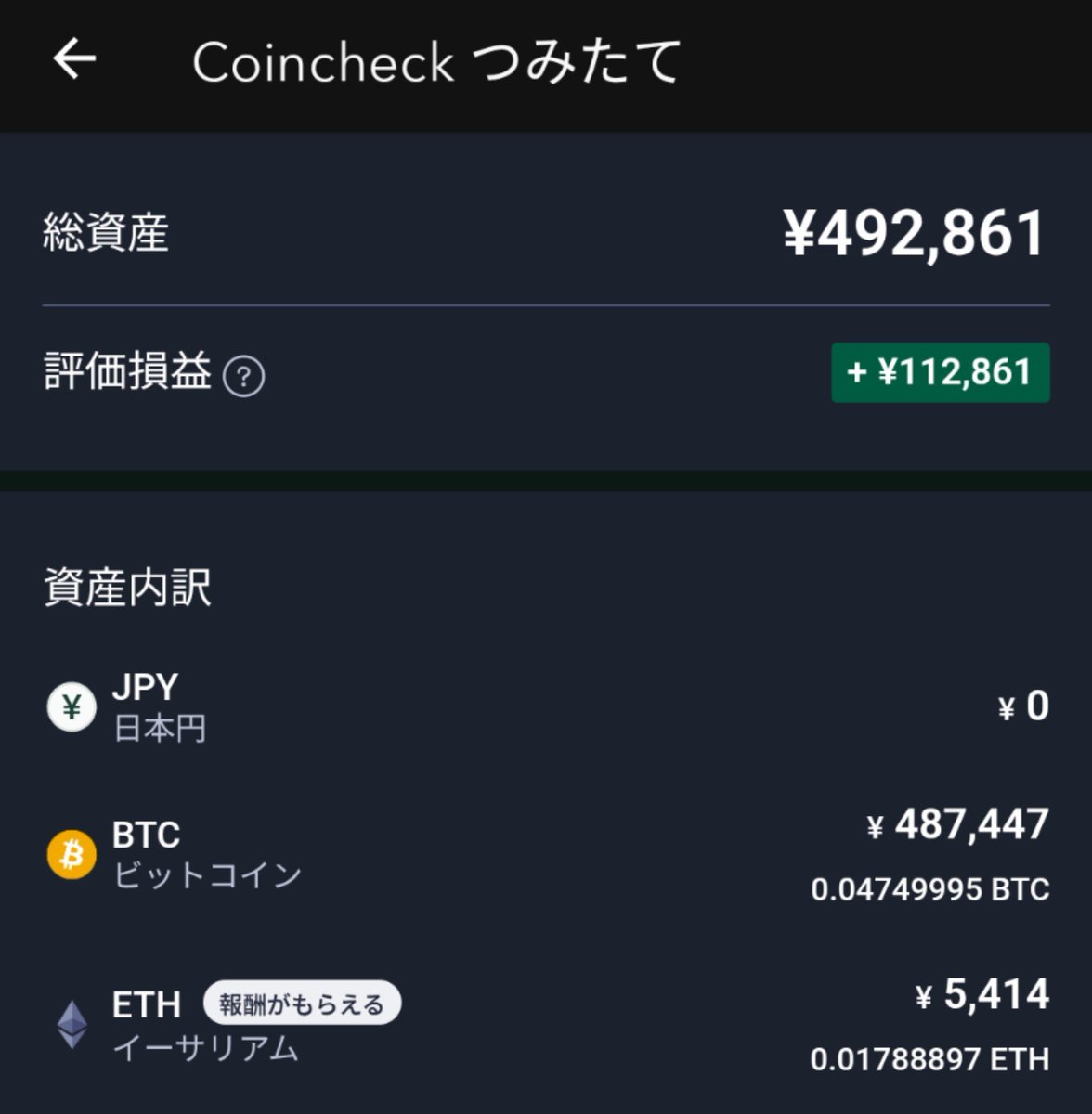 arupakakunpoint's tweet photo. 🪙 #bitcoin
毎日つみたて1,319日目
2026/08/08
【#GMOコイン】毎日500円
🐰購入額98,500円
🪙0.00870179 BTC
💴現在額89,276円
【#bitFlyer】積立停止中
🐰購入額120,000円
🪙0.01711459 BTC
💴現在額175,572円
【#Coincheck】積立停止中
🐰購入額370,000円
🪙0.04749995 BTC
💴現在額487,447円 https://t.co/Gg5x9EbQcx