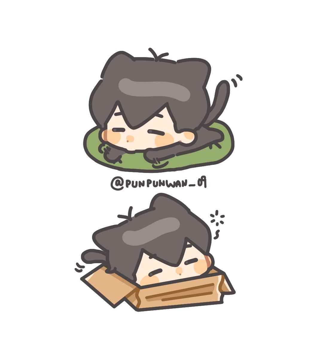 PUNPUNWAN_09's tweet photo. 🐱🖤 https://t.co/KYMinRPjax