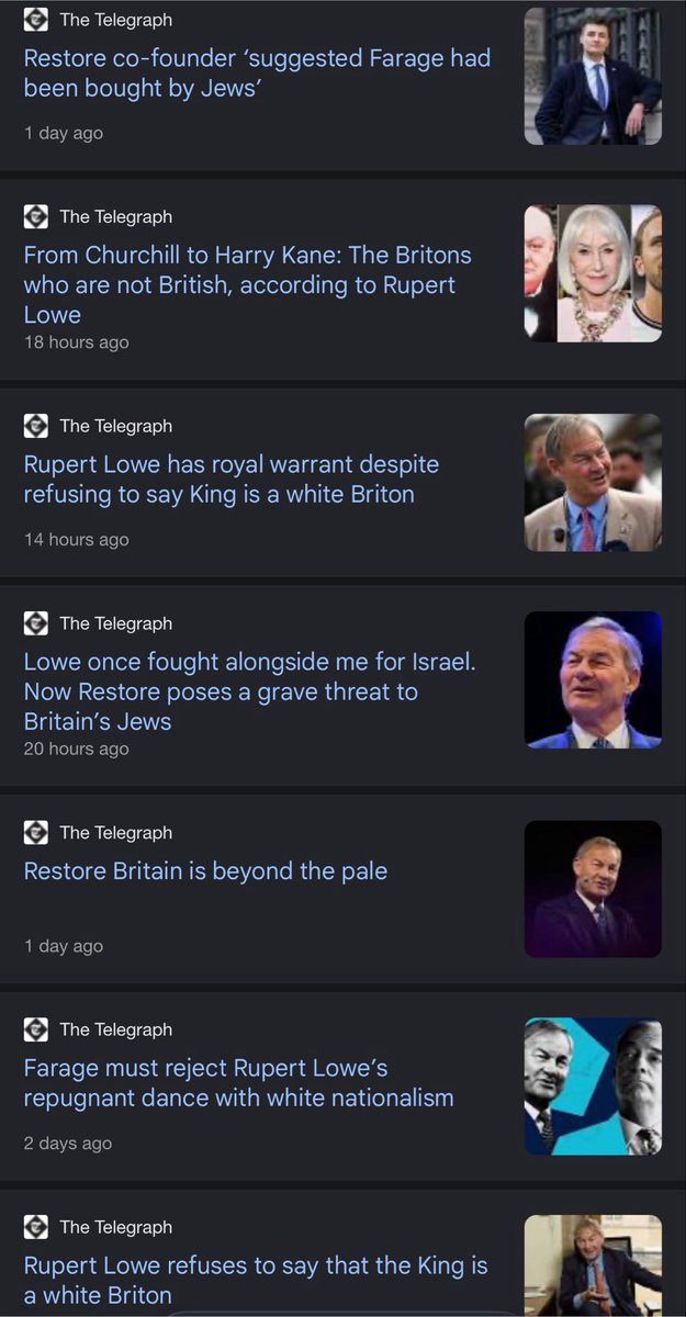 orm0nde's tweet photo. >Rupert Lowe says he will never allow White people to become a minority in Britain.

Jewish media outlets, 48 hours later: https://t.co/1ld9fla5Gs