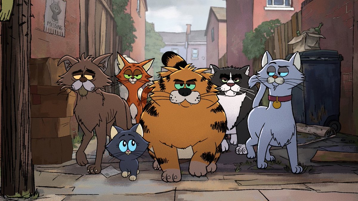 chonobaggie's tweet photo. Finished watching Alley Cats.

Absolutely brilliant. Another masterpiece from @rickygervais 
I laughed I cried. 

5 star entertainment. https://t.co/e5PBJPLhGG