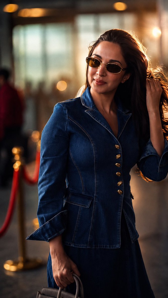 _Entertainment5's tweet photo. Kiara Advani - arrived for....... trailer 
Grand Lunch in Bangalore of --- TOXIC TRAILER........Today 💥 

She is-Nadia in #Toxic same vibes and Gorgeous Look with smile on face https://t.co/PiOJoItBhA