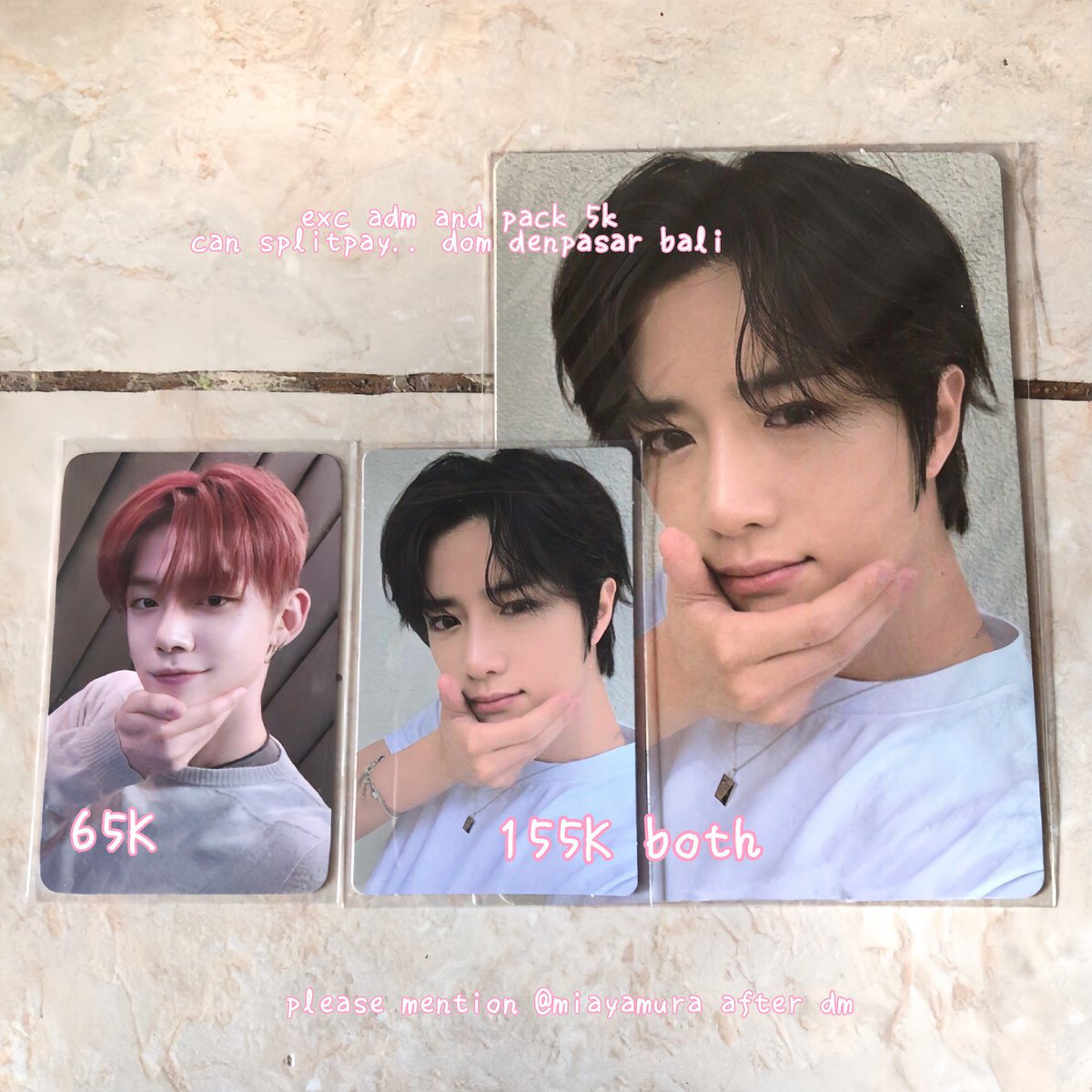 miayamura's tweet photo. ★ . ꜝꜞ ᳝ ࣪  #moasell wts want to sell   . 𖧧 ࣪. ִ ֗

✮⋆˙ exc adm + pack
🏠 on hand dom bali. 

❗️ bisa splitpay yaa kalau adminnya keberatan, mention after dm.

t. txt tomorrow x together yeonjun beomgyu sanctuary love language pob dear my muse tsct https://t.co/QaMVqrraUj