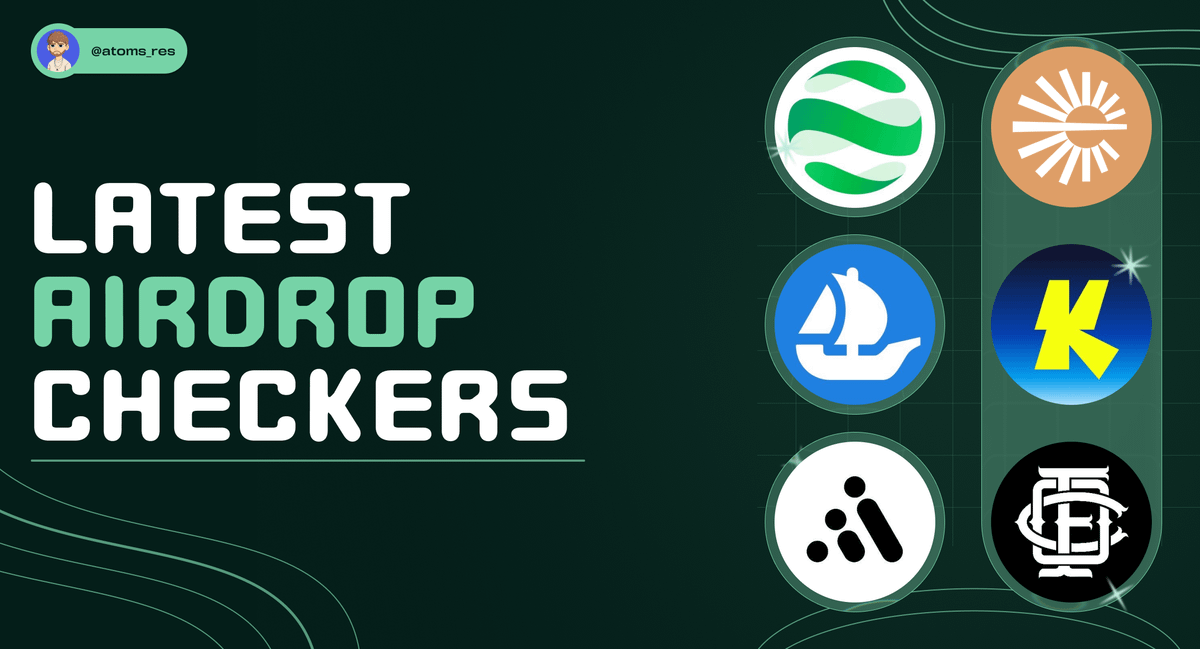 atoms_res's tweet photo. 🪂 8 Airdrops You Can Check Right Now

Check eligibility 👇

🔷 DAPPOS ( @dappOS_com )
🔗 Check/claim your Airdrop here: https://t.co/4AIIkXsawC

🔷 OpenSea ( @opensea )
🔗 Check/claim your Airdrop in the wallet
* OpenSea has distributed $CASHCAT rewards to eligible mobile traders

🔷 AIW3 ( @AIW3_official )
🔗 Check/claim your Airdrop here: https://t.co/82ESkc635Y

🔷 Espresso ( @EspressoSys )
🔗 Check/claim your Airdrop here: https://t.co/qv6uaU5cWq
* Espresso has distributed boosted staking rewards, including a 155 ESP bonus for early stakers

🔷 Katana ( @katana )
🔗 Check/claim your Airdrop here: https://t.co/2knuxaF5s5
* July Katana Quests rewards are now claimable

🔷 OneFootball ( @ofc_the_club )
🔗 Check/claim your Airdrop here: https://t.co/8YY87bP4fJ
* The 4th batch claim is live

🔷 KieDex ( @kiedexapp )
🔗 Check/claim your Airdrop here: https://t.co/v7Vmca4hoj

🔷 Solstice ( @solsticefi )
🔗 Check/claim your Airdrop here: https://t.co/qYvXMQasD8
* Unlock 3 is Live

💙 Don't miss any updates 👇
https://t.co/4c8ls8ldj4