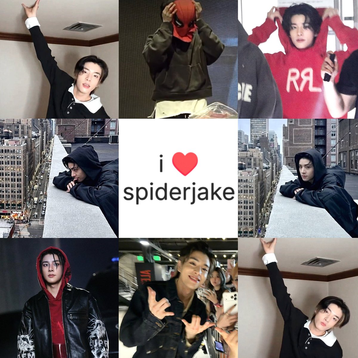 jakeyclub's tweet photo. I ♥︎ SPIDERJAKE https://t.co/dIdGSUxRbY