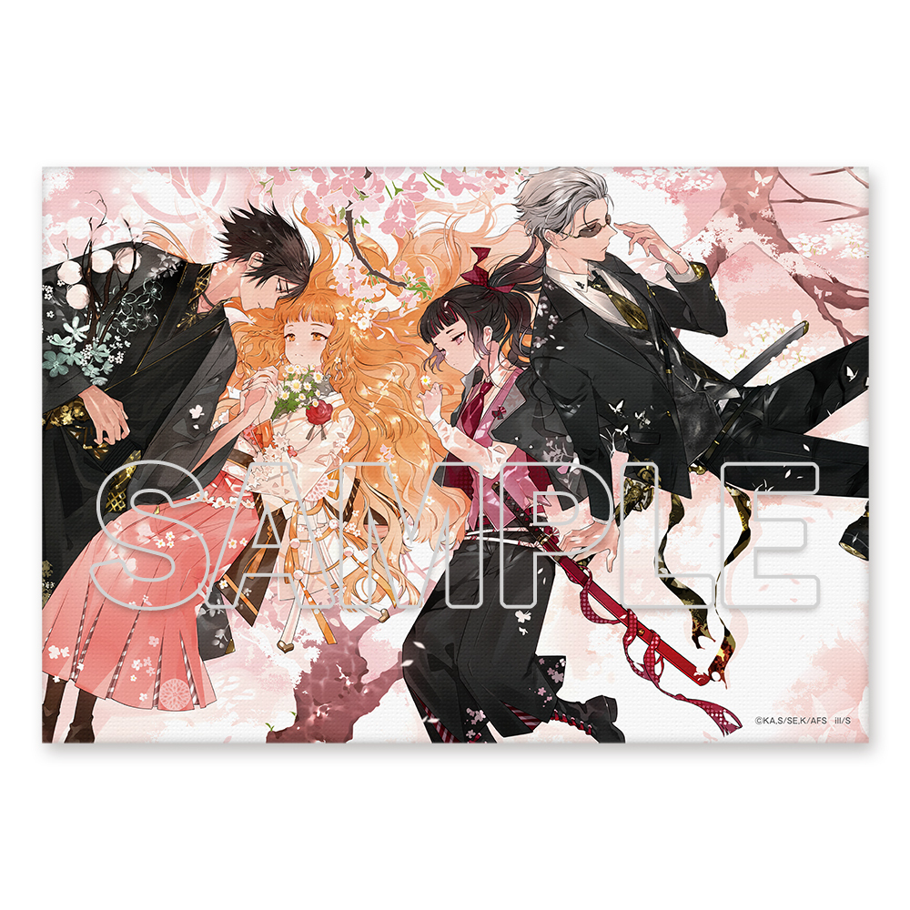 dengeki_goods's tweet photo. ／
✨二次予約受付中✨
『#春夏秋冬代行者』原作イラストグッズ
＼

スオウ氏が描いた「春の舞」「夏の舞」のイラストをキャンバスアートが数量限定で再登場‼️
美麗なイラストを絵画のような風合いでたっぷり楽しめます。

🎁カドスト特典：クリアカード

🔻ご予約はこちら
https://t.co/rIAphUxkkV https://t.co/S3tuRDdsTC