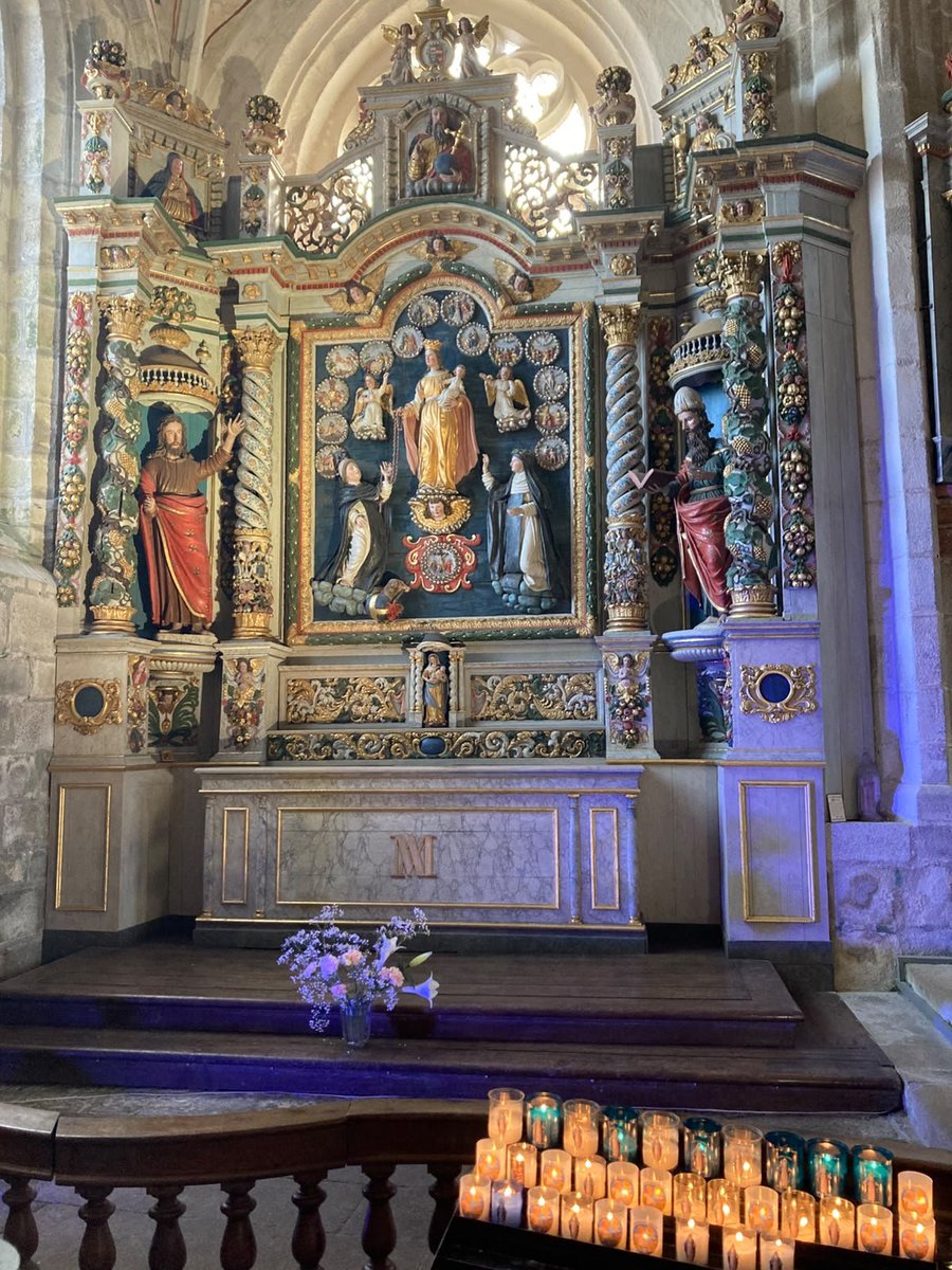 Mr_PatrickM's tweet photo. Lit a candle today in Église Saint-Ronan, Locronan, France — one of the oldest churches in Brittany. 
I lit a candle for AfriCrew™.
For the vision. For the crew. For the doors we’re about to open.
Grateful for this journey. 🙏 #AfriCrew #StartupLife #CrewConnectHub https://t.co/xw6Ne19c57