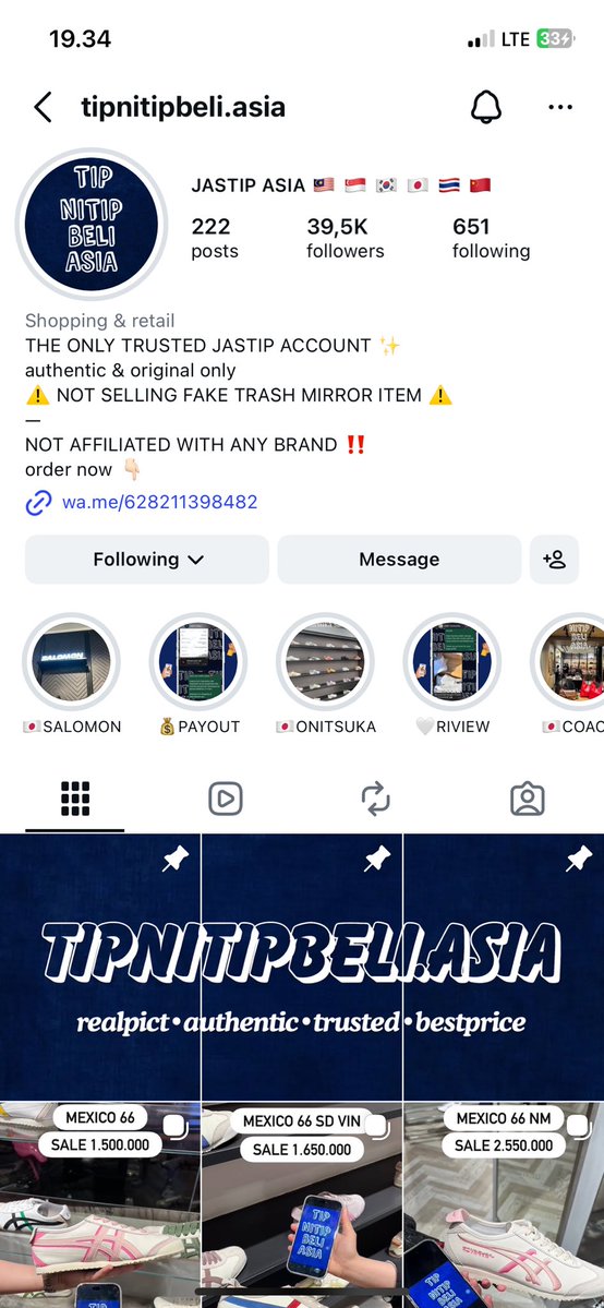 whimsouleil's tweet photo. guys hati hari ya sama akun ig ini (@/tipnitipbeli.asia), aku kena tipu 565k😢 https://t.co/h73EzpYcPK
