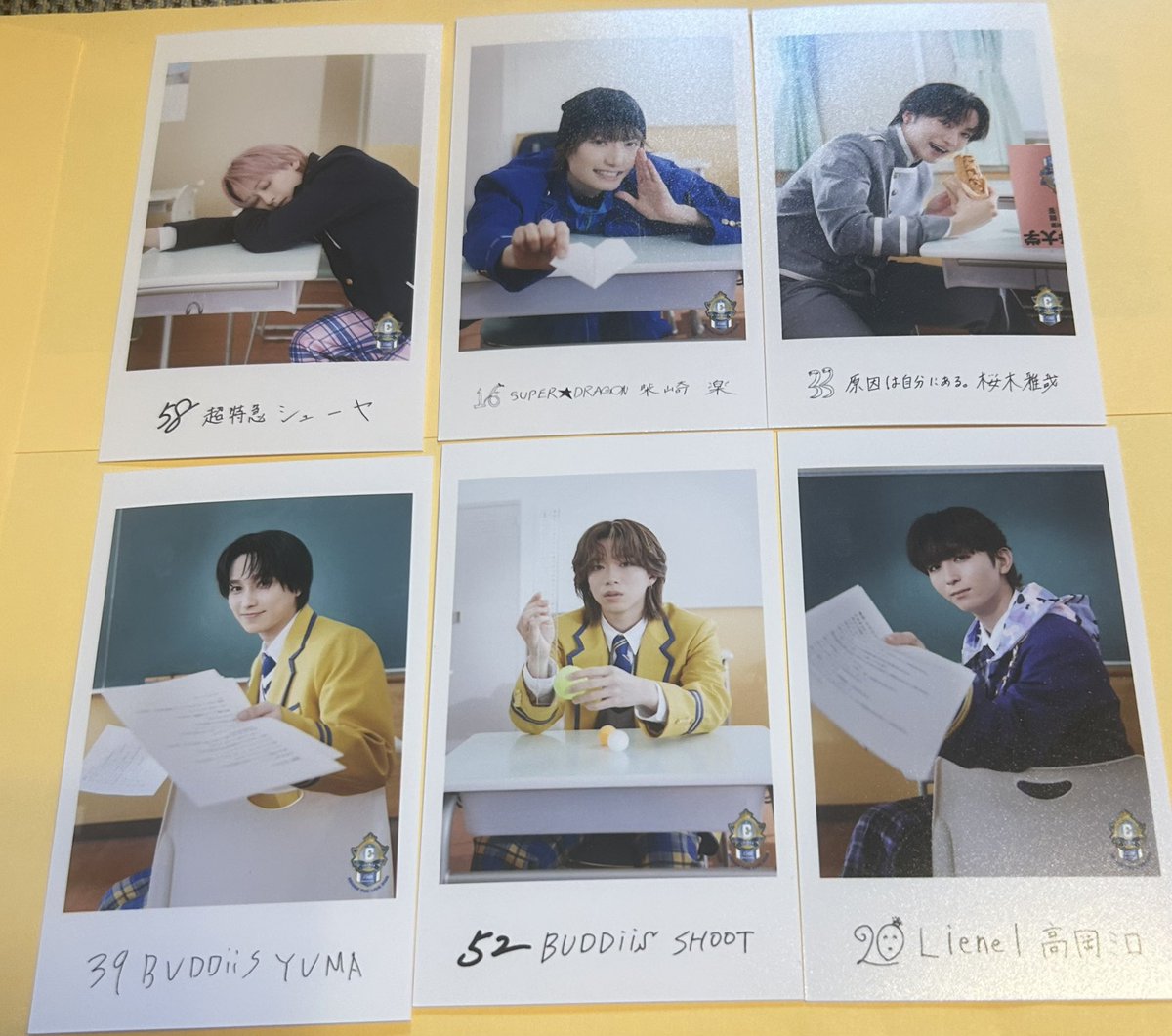 jcyungkf's tweet photo. EBiDAN THE LIVE 2026 エビライ ランダムグッズ ミニフォト 交換

【譲】シューヤ、柴崎楽、桜木雅哉、YUMA、SHOOT、高岡ミロ

【求】長野凌大 左以外> KEVIN 右以外

エビライにて交換希望
お心当たりの方はお気軽にご連絡ください https://t.co/yD6SSuNDvl