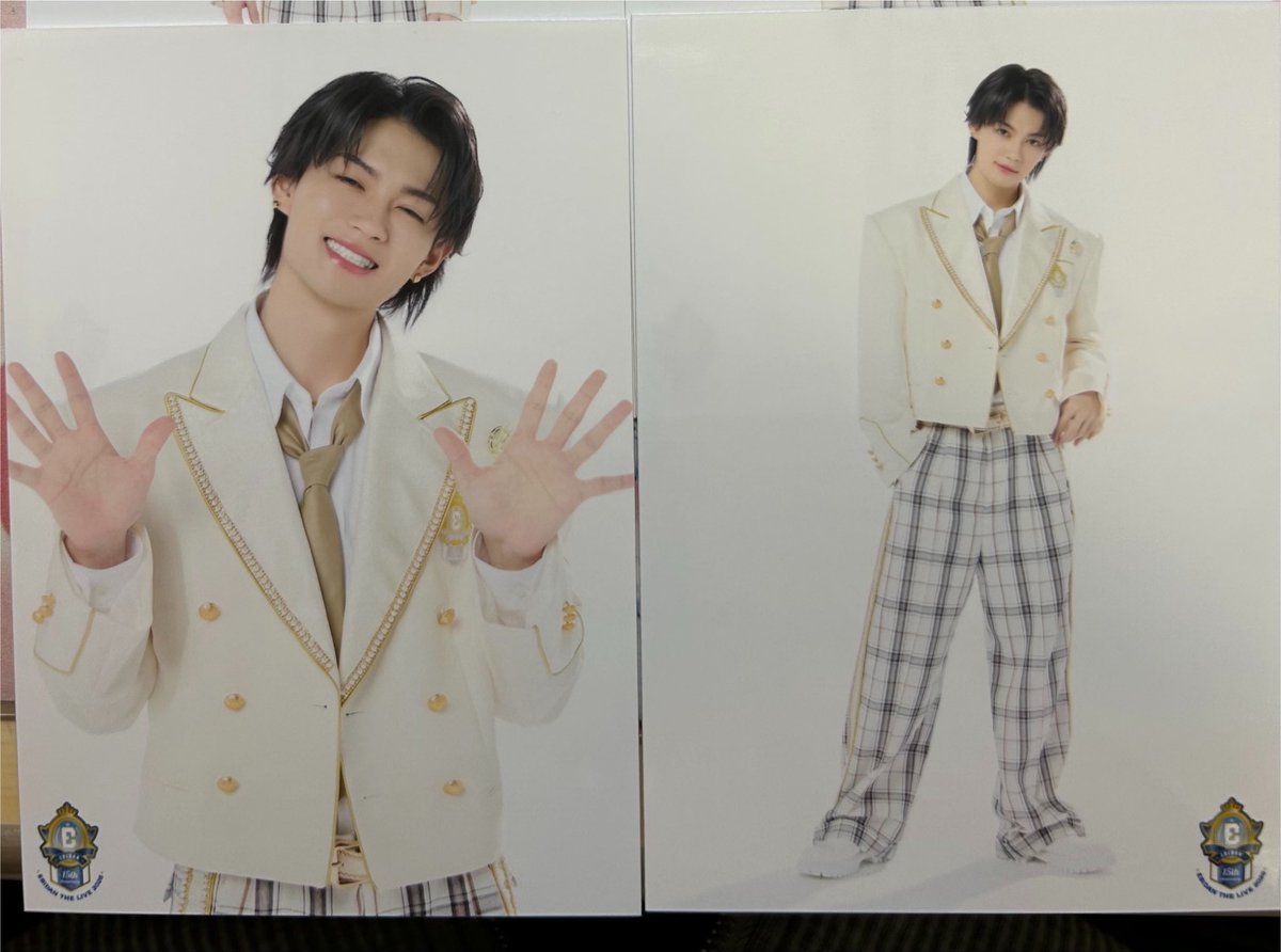 date_hoku69's tweet photo. エビライ生写真&amp;ミニフォト交換

求▶︎舜太、リョウガ
譲▶︎下記の写真

お求めの方がいましたらリプお願いします
素敵な出会いがありますように🍀*゜ https://t.co/AWgDbQH7uz