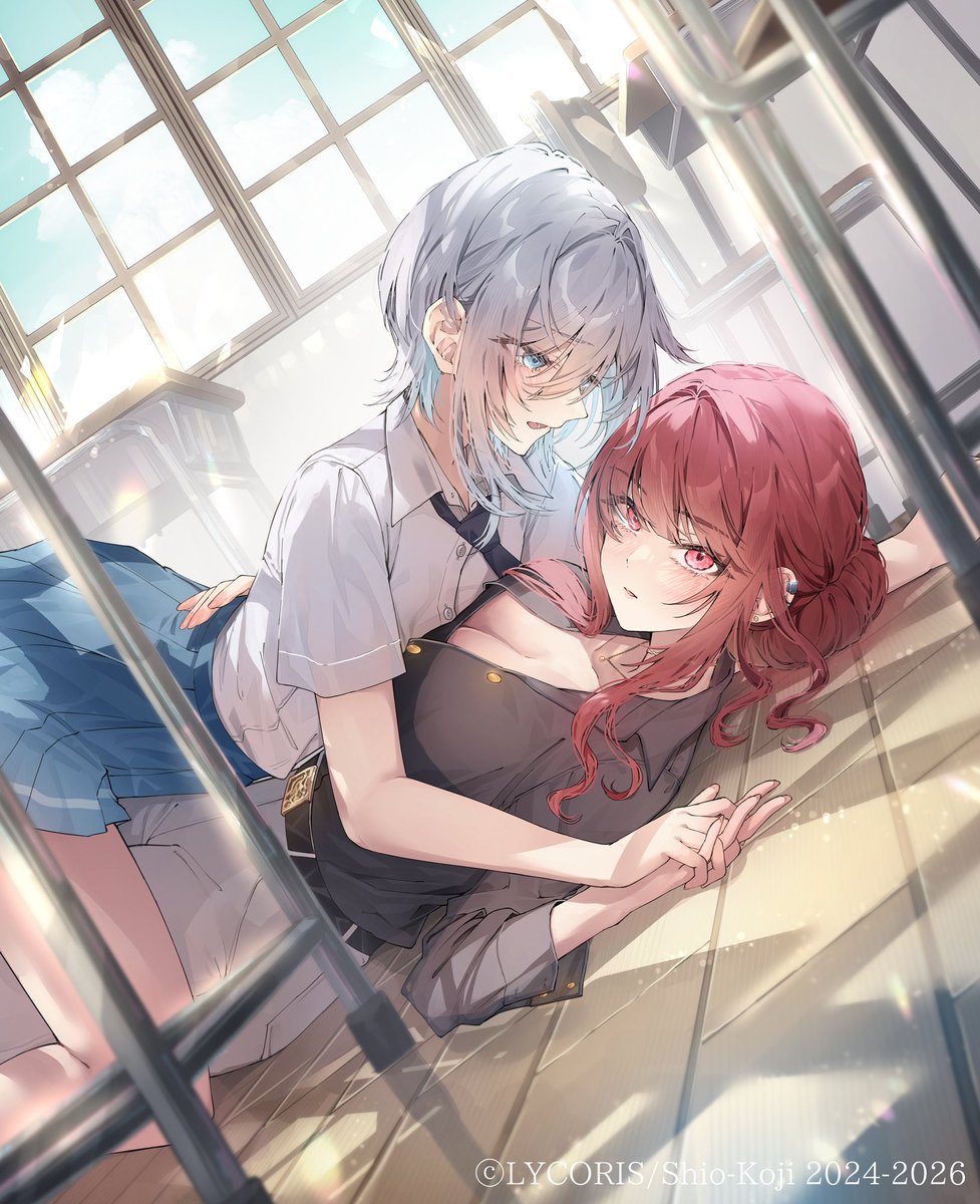 twilight_cs's tweet photo. 生徒×美術教師の百合🎨 https://t.co/1lOce4iU7x