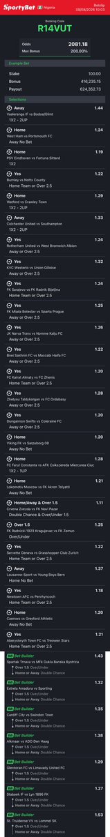 silent__wealth's tweet photo. 2.1k odds for today

@PRIMEAU109 @JAYwnaq https://t.co/jtHgiy25A2