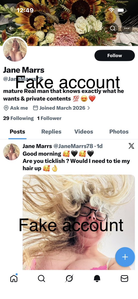 NikkyNylee1's tweet photo. 2 more Fake Accounts.  Don’t fall for it ! I do NOT chat much here except my only fans https://t.co/xj3AvEe06r
