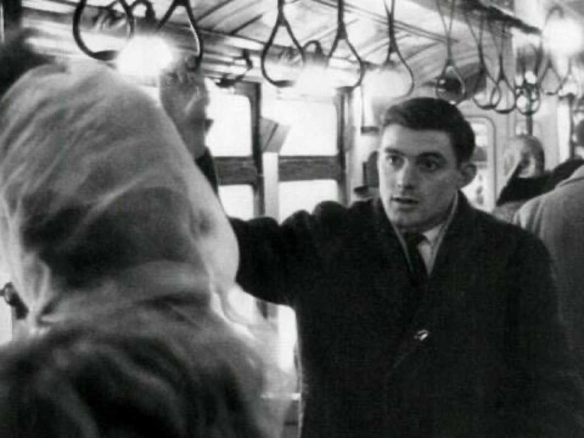 Theleaguemag's tweet photo. Bobby Tambling on the tube https://t.co/C7mP7RfPDD