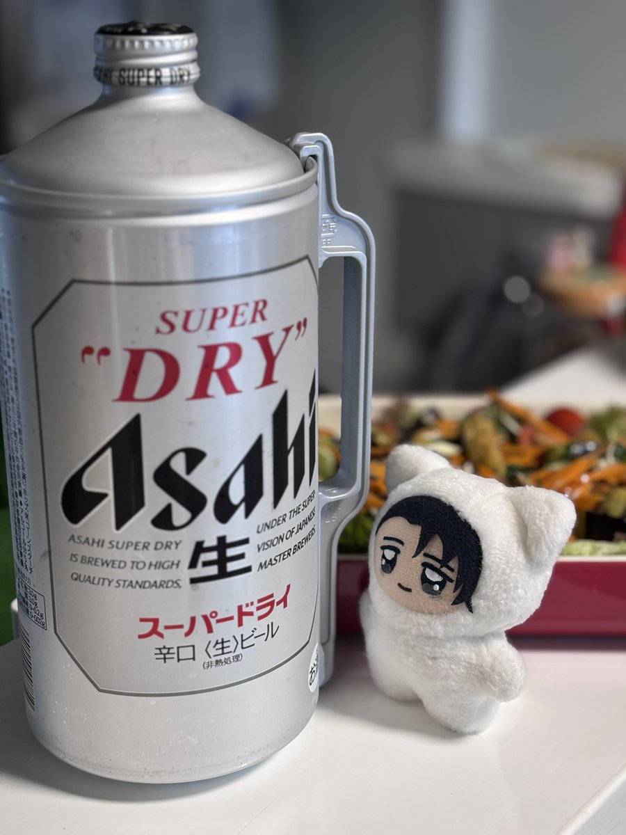 R_fc3s's tweet photo. ちみの言う事ちゃんと聞いて、ずっと休肝日にしてたから、今日はおビールいただくね☺️🍻 https://t.co/xJinnBwOc8