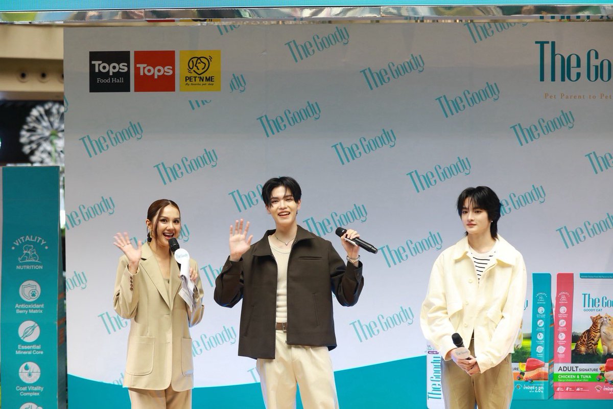 topsthailand's tweet photo. ❤️ ขอบคุณเสียงตอบรับจากลูกค้าทุกท่าน แล้วพบกับผลิตภัณฑ์ The Goody ที่ ท็อปส์ และ เพ็ทแอนด์มี สาขาใกล้บ้านนะคะ

#TOPSTHAILAND #เพ็ทแอนด์มี #TheGoody #TheGoodyxTops #Tops #ท็อปส์ #PetnMe #เดอะกู้ดดี้หมาแมวหม่ำแล้วแฮปปี้ #พีทรีออน #pete_nvich #reeonn https://t.co/kphFGYG1Re
