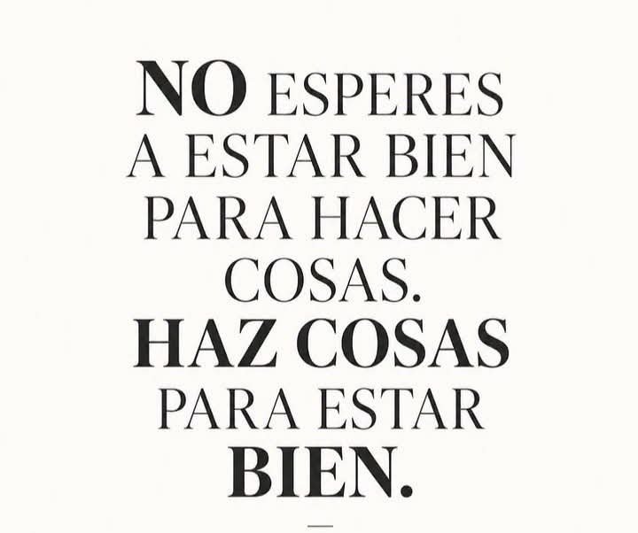 jordaninavarro's tweet photo. “Actuar es el camino para sentirte mejor.” https://t.co/7ryq8zb1iq