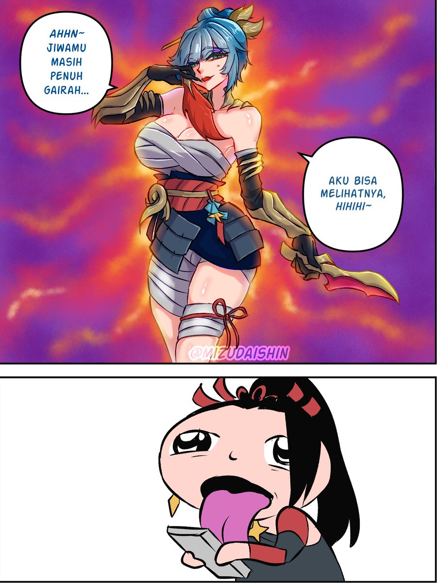 mizudaishin's tweet photo. Everytime I entered lobby
#mlbb #mlbbHirara #mlbbfanart #mobilelegends https://t.co/h6uajvzAfw