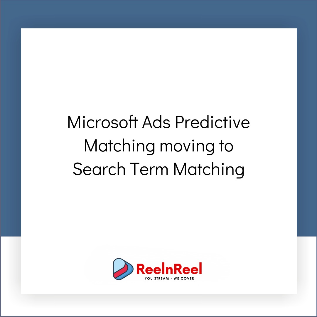 reelnreel's tweet photo. Latest digital updates:

• Microsoft Ads moves Predictive Matching to Search Term Matching

• Spotify passes 300M subscribers

• YouTube Shopping affiliate program expands to the UK

#MicrosoftAds #Spotify #YouTubeShopping #ChatGPTAds https://t.co/aWa4aBrJfW