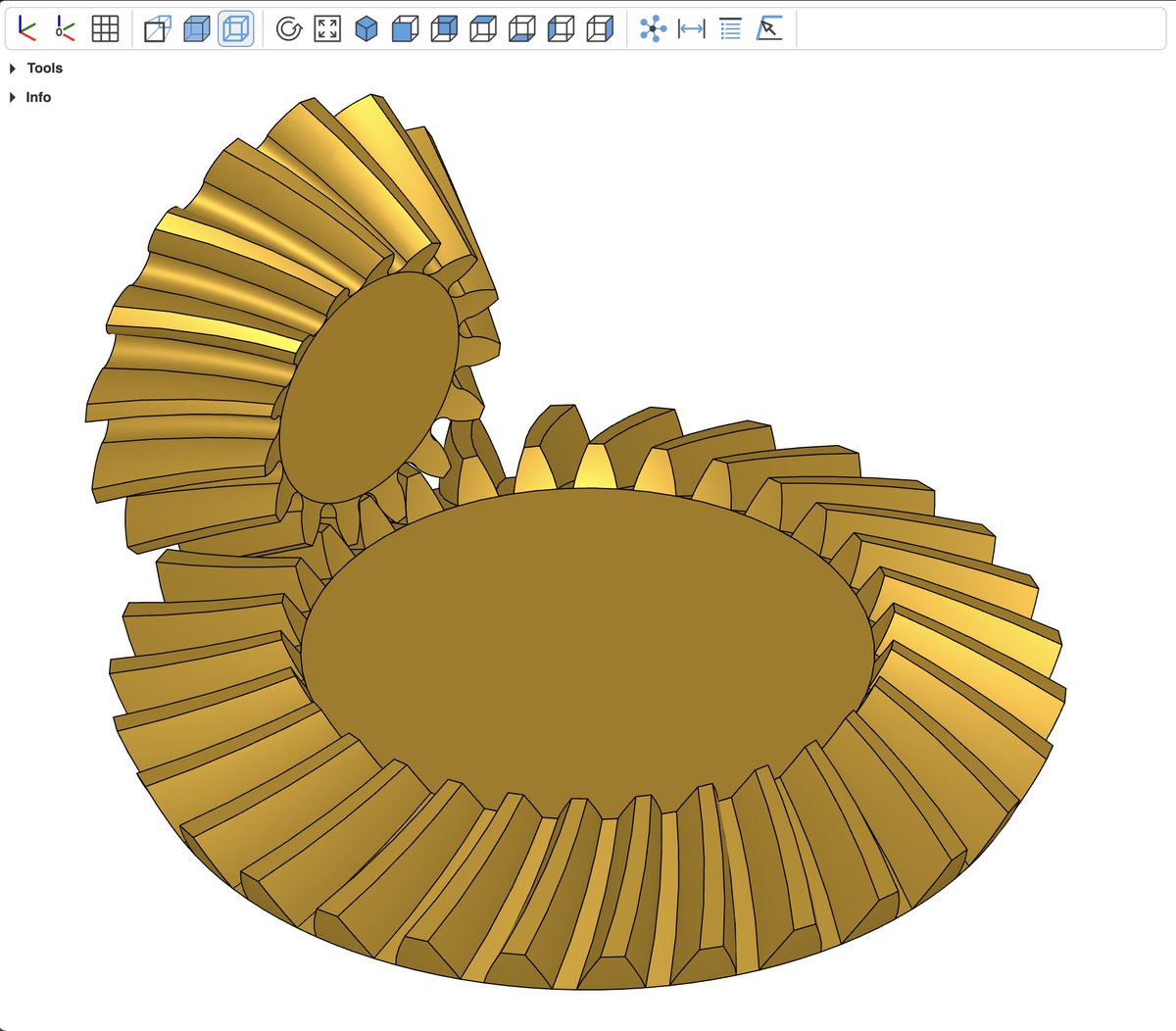 katifrahim's tweet photo. just added support for gears to my text2cad ai.

now it can one-shot any type of gear. demo: https://t.co/CsTRLbyxWx
