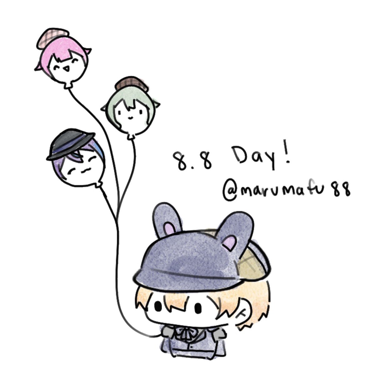 marumafu88's tweet photo. happy 88 day🥺🥺🥺 https://t.co/8AtAztPg2u