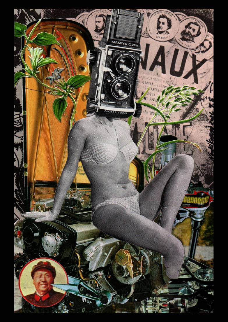 kasugainaoki's tweet photo. ＜Naoki Kasugai（春日井直樹）collage art no,12309＞
2026年7月8日　製作    POST CARD 2026 https://t.co/mW9oAf3BHr