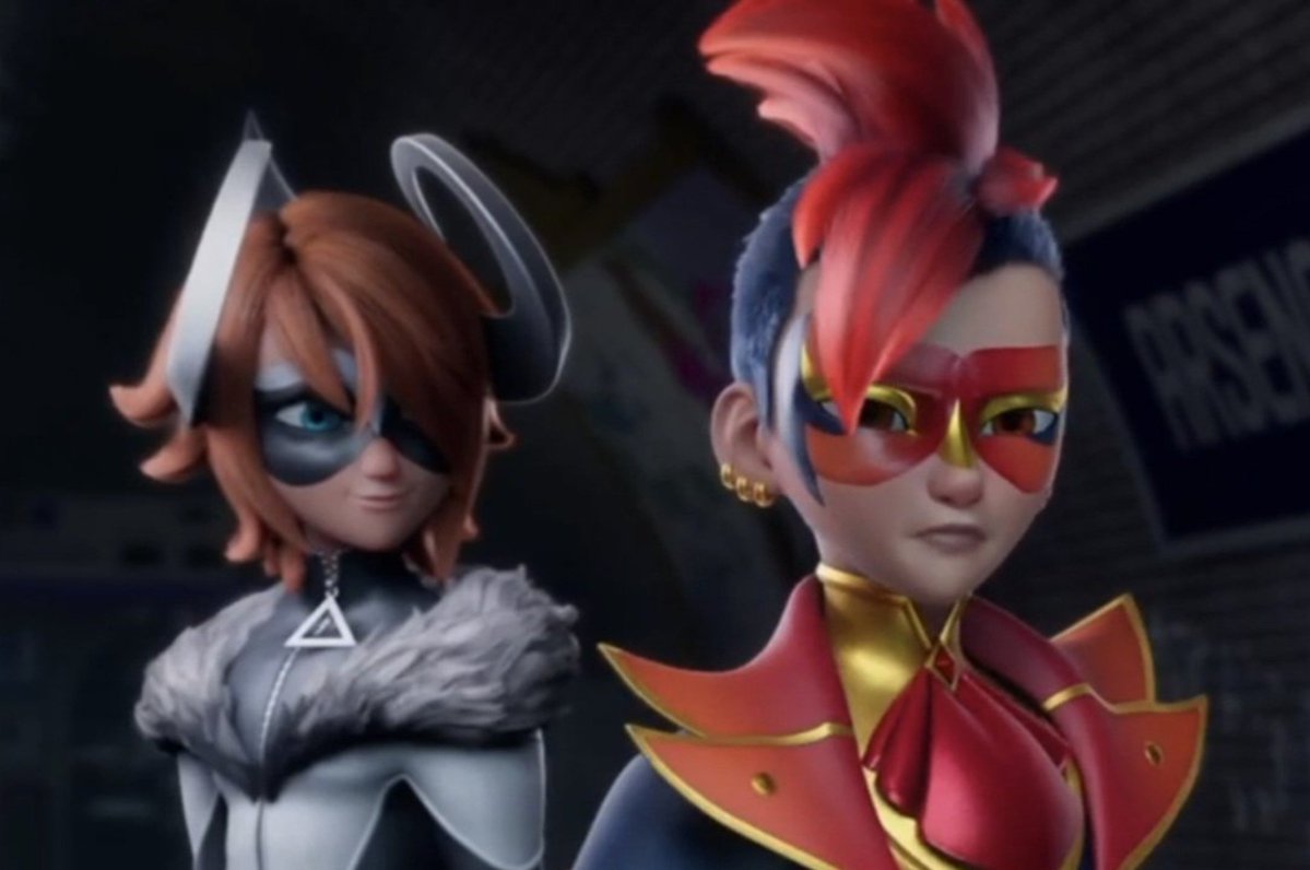 sanartedhere's tweet photo. Caprikid contain yourself.. you're gonna get you two caught.. either this or Ladybug will think you're cheating on Marc with Rooster Bold. Choose your hell. https://t.co/eNIvtfS2zf