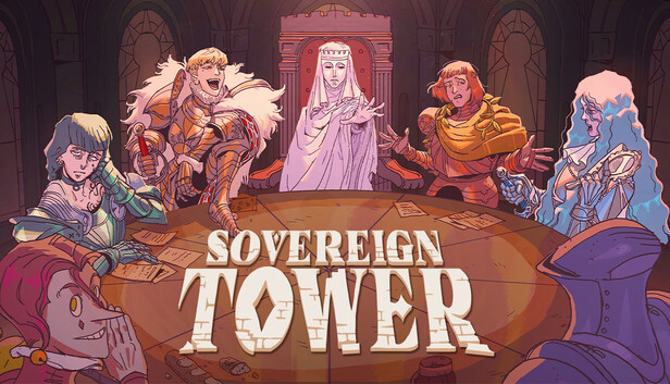 arges99's tweet photo. 엊그제 발매된 <Sovereign Tower>(군주의 탑). 스팀 추천에 뜬 걸 보자마자 바로 혹해서 설치한 뒤, 1박 2일동안 16시간을 미친듯이 달렸다.

여태까지 2026 내 GOTY는 이 작품이다. 완벽한 세계관과 시나리오, 중독적인 경영 요소,  환상적인 아트까지... 강력 추천한다. 심지어 한글화 퀄도 괜찮음. https://t.co/ZTUS57f0J1