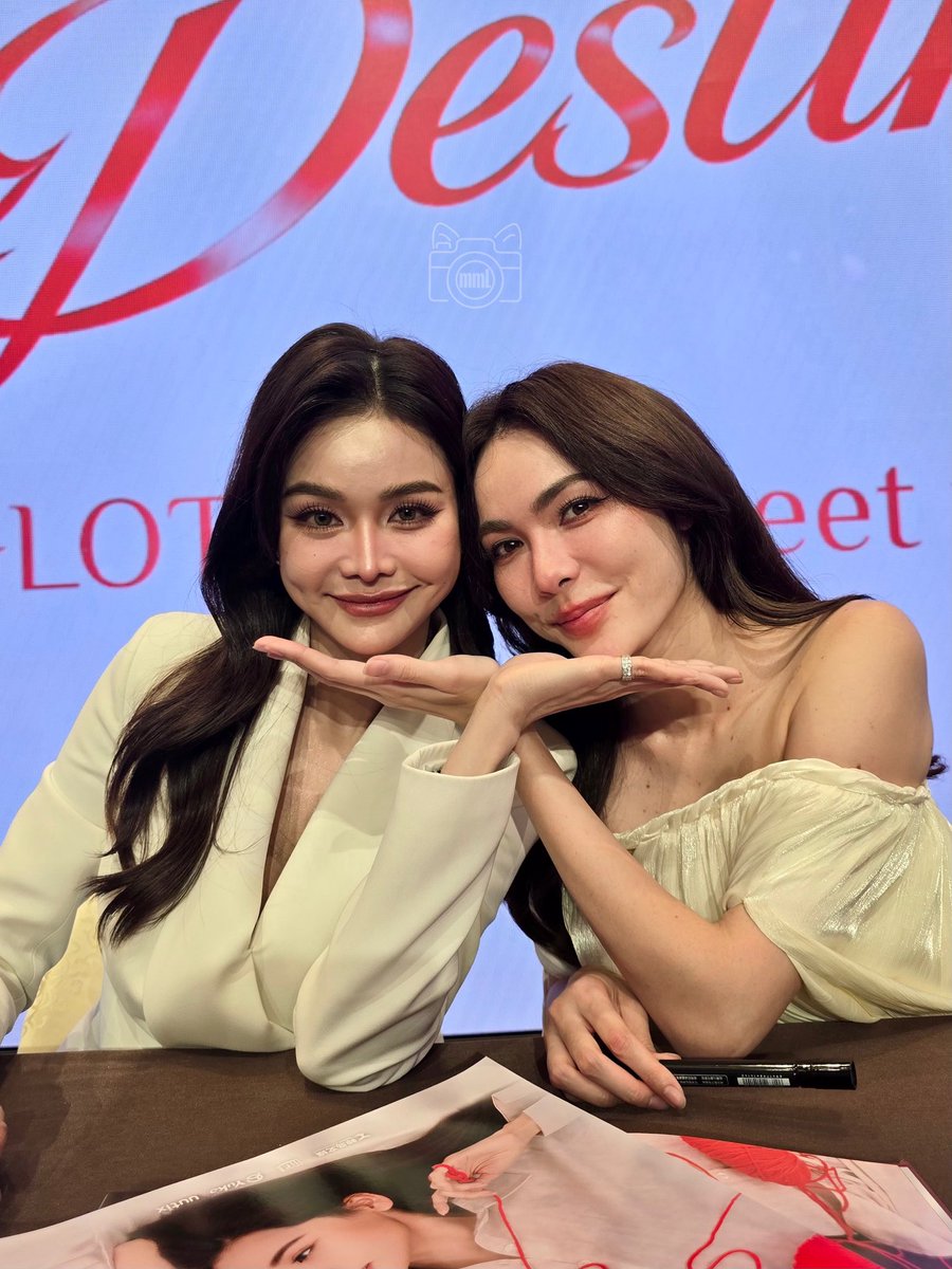 maomaoshoot's tweet photo. 20260808 My happiness 💖

@EWaraha @itscharlotty 

ENGLOT 1ST FANMEET IN MACAU #ENGLOT1stFanmeetinMacau
#อิงล็อต #englot https://t.co/YuFI9f028b