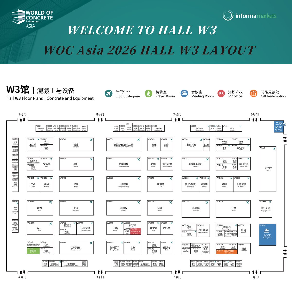 WOC_Asia's tweet photo. 🔥3 DAYS TO GO | WOC Asia 

Shanghai Travel Guide Save Now!

Complete transport routes from both airports to exhibition venue.

Swipe to view venue real scenes, never get lost during the show.

#WOCAsia #ExhibitionTravelGuide https://t.co/tyUmrprTN1
