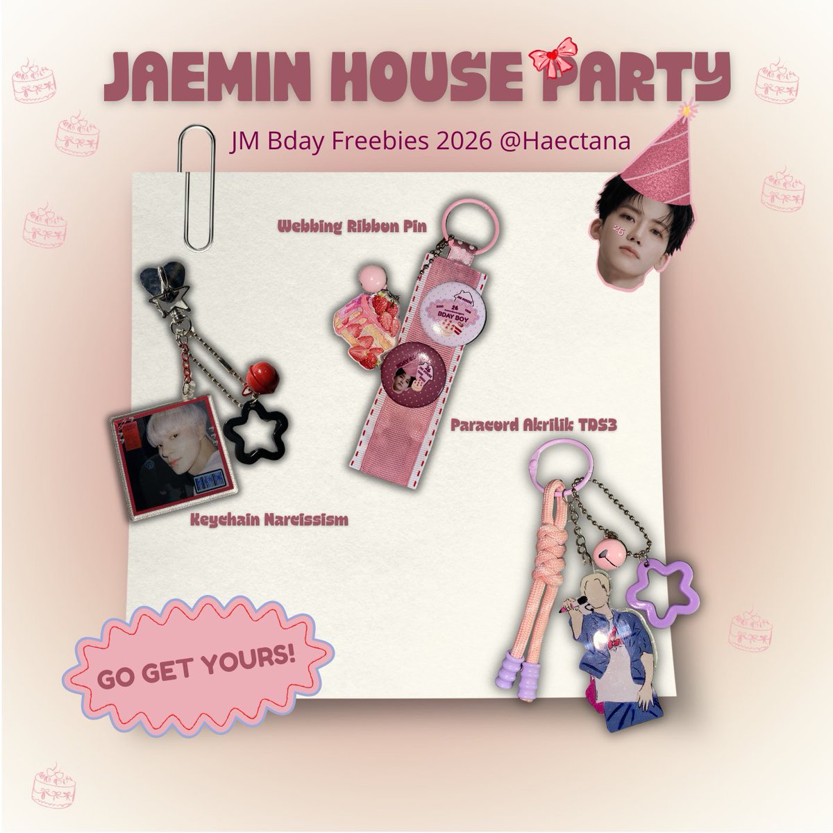 haectana's tweet photo. ✮⋆˙ Freebies Bday JM 26th ✮⋆˙
@haectana 

❤︎ Bantu rt &amp; like 
❤︎ Follow @haectana 
❤︎ Set 8.130 (no rf)
❤︎ 1 akun hanya boleh 1x CO
❤︎ CO 🍊: https://t.co/48UIL72Pa3
❤︎ Tulis usn di notes

#jm #nctzen #Jaemin #bdayjm26 https://t.co/qC7ACfetDx