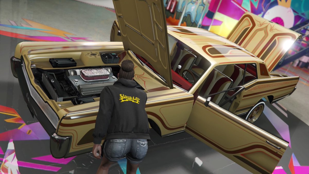 SLOWNLOWS's tweet photo. #SlowAndLowCC
#Lowrider
#Snapmatic
#GTAOnline
@RockstarGames https://t.co/lPqNnZeszt