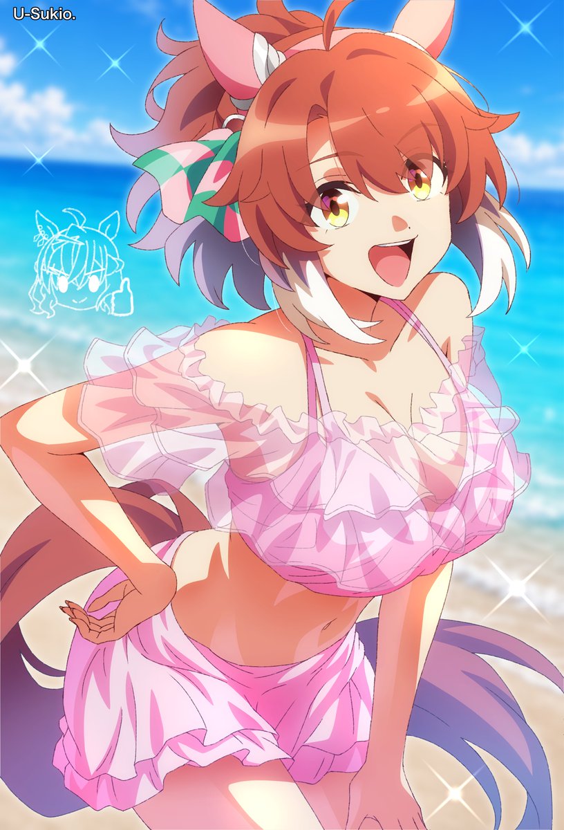 suzukatore's tweet photo. ダンツは夏の太陽よりも眩しい

#ウマ娘 #ダンツフレーム https://t.co/hUZtEs3Li3