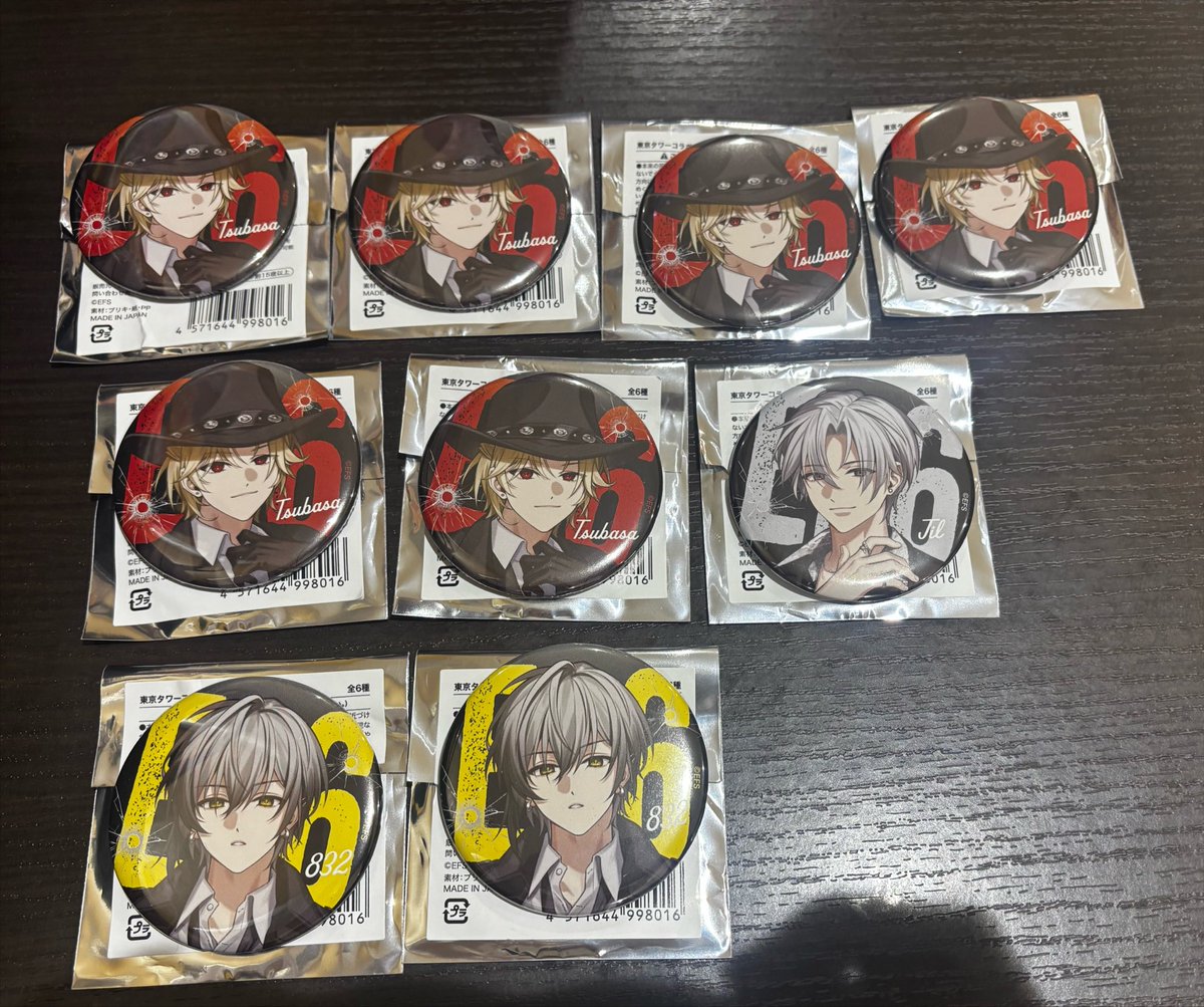 Riona_lj's tweet photo. 【交換】 EL6 Element Sicks 東京タワー 購入特典 コースター 缶バッジ

IDなしで失礼します🙇‍♀️

譲▷画像

求▷💜＞🩷

コースター、購入特典は等身⇆等身、SD⇆SDのみ
本日（8/8）と8/9東京タワー、8/11大阪でのお手渡し可能です🙇‍♀️

#EL6交換   #EL6グッズ交換 https://t.co/shRxY0uknS