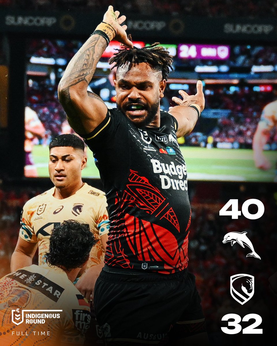 NRL's tweet photo. DERBY DECIDED 🐬 https://t.co/G2dd1C917P
