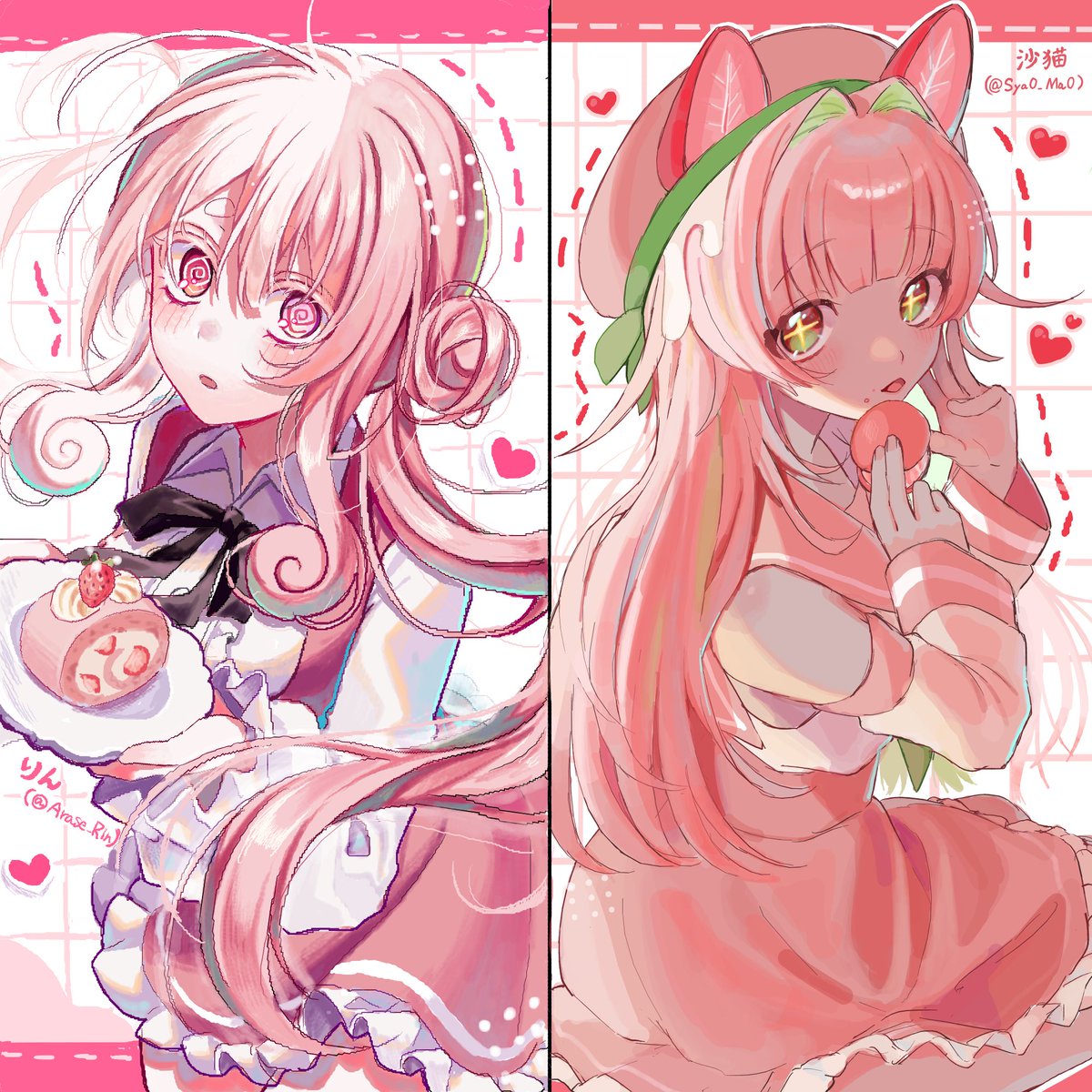 Sya0_Ma0's tweet photo. りん(@Arase_Rin )ちゃんと絵チャバトルしたからみて❣️

ツードロ(3時間over) https://t.co/aHNPdNm4an