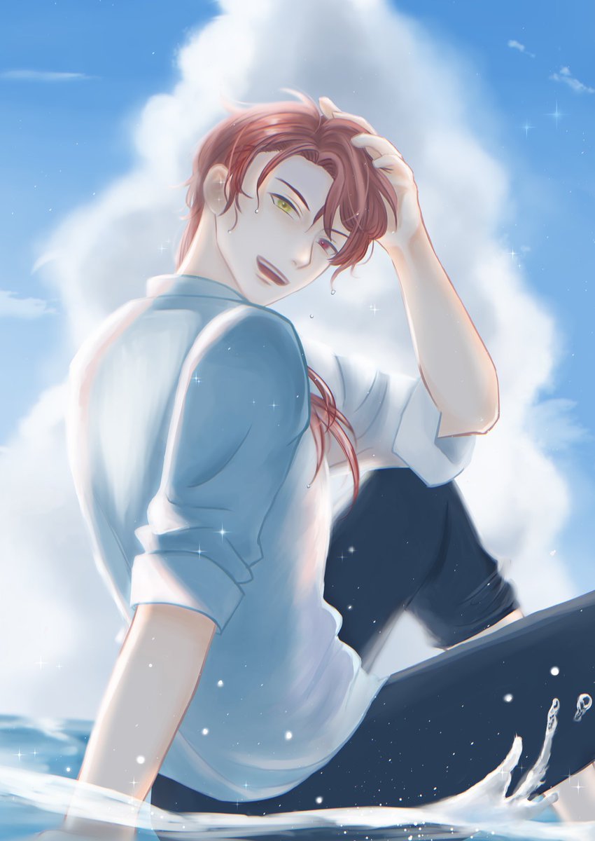 _Oo_179's tweet photo. 大遅刻！すみません！
改めてお誕生日おめでとう🐬🫧

#カイン誕生祭2026
#カイン生誕祭2026 
#まほやく_FA https://t.co/hYTIxBJITb