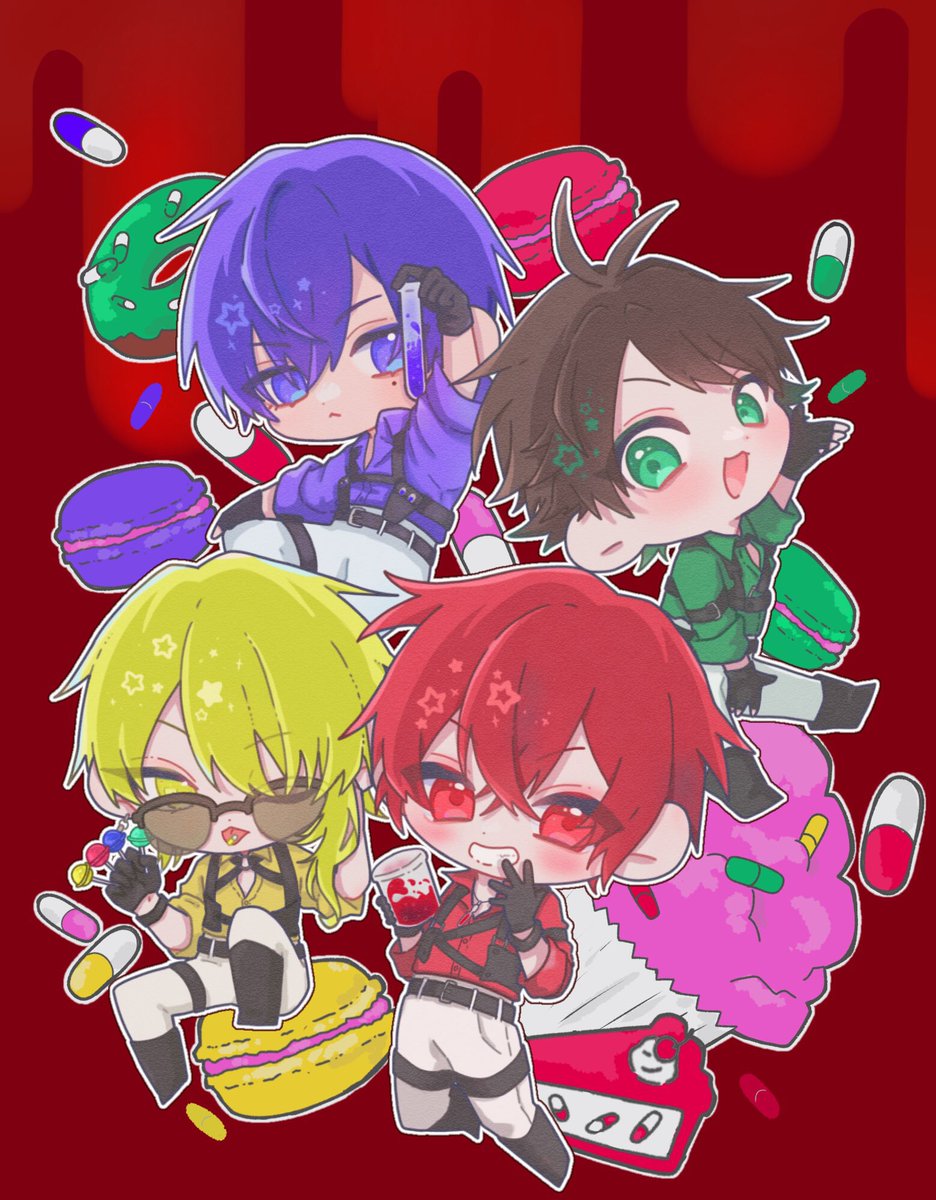 mochi_0731_'s tweet photo. 🍭🍬🍫🍪🍮🍩🍰🥨🧁

 ｢ 果てるまでウタウタエ ｣  

 #うらたぬ王国の美術館
 #しまーと 
 #坂田です
 #センラの絵ぇやん https://t.co/ull0qZFw2O