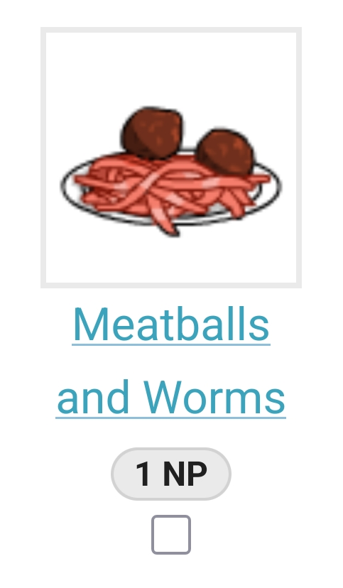 notcurlybrace's tweet photo. decades of technological advancement has finally enabled small business owners to serve up the Gross Foods from neopets https://t.co/bQnvPHGkuc