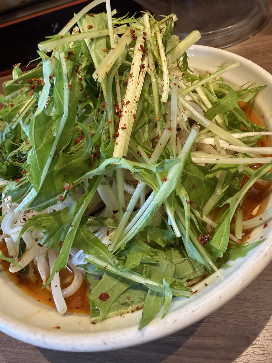 isabokkur's tweet photo. #ラーメン #小樽市銭函 #らあめんとおばんざい #麺乃夢恋 #KARAMi-So #5辛 #大盛 https://t.co/7txPusE9PT