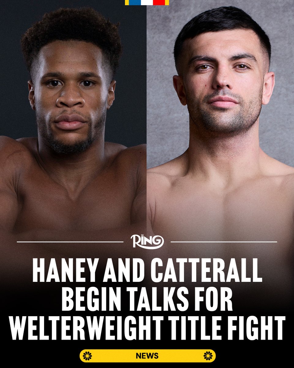 ringmagazine's tweet photo. Devin Haney vs Jack Catterall is now being discussed for a potential WBO welterweight title fight, Catterall's manager Sam Jones has confirmed ✅

Jones said: "We’ve accepted the fight and the date proposed… Let’s get the fight on and get the contracts signed." https://t.co/S017R4sF9B